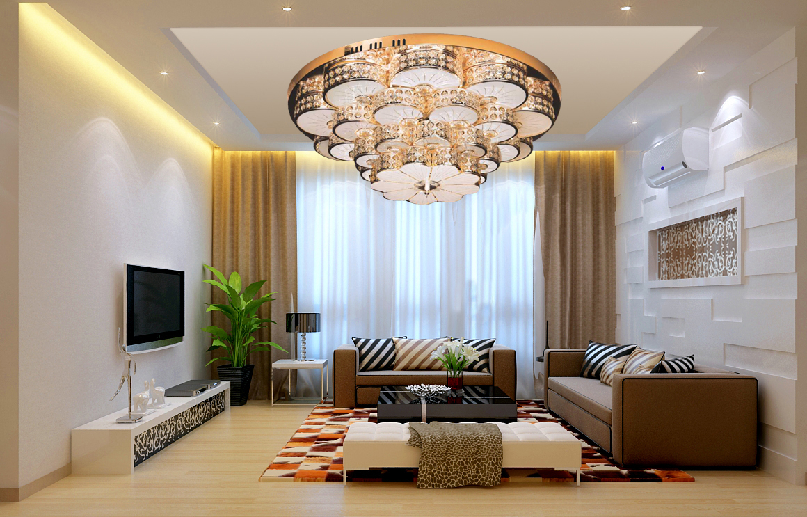 Đèn mâm ốp trần pha lê NC-8025B