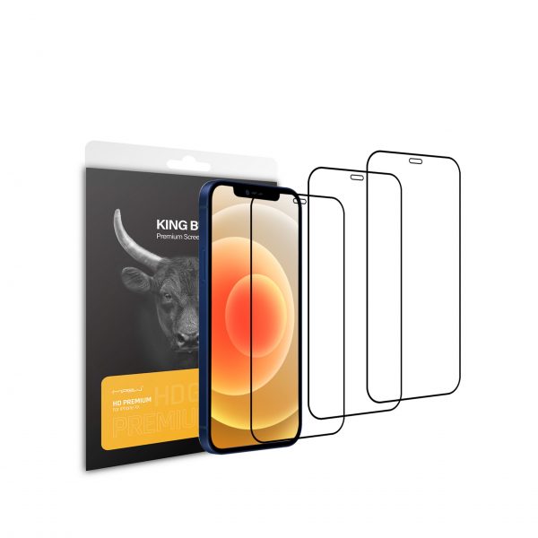 DÁN CƯỜNG LỰC MỜ CHỐNG VÂN MIPOW KINGBULL ANTI-GLARE PREMIUM HD DÀNH CHO IPHONE 13 SERIES - HÀNG CHÍNH HÃNG