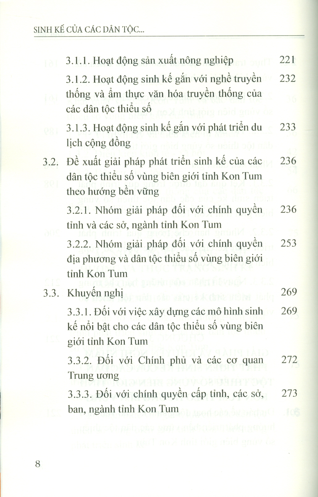 Sinh Kế Của Các Dân Tộc Thiểu Số Vùng Biên Giới Tỉnh Kom Tum (Sách chuyên khảo) - TS. Dương Thị Ngọc Bích chủ biên
