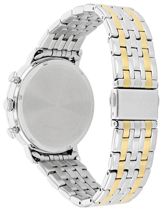 Đồng Hồ Nam Citizen Dây Thép Không Gỉ AN3614-54E - Mặt Đen