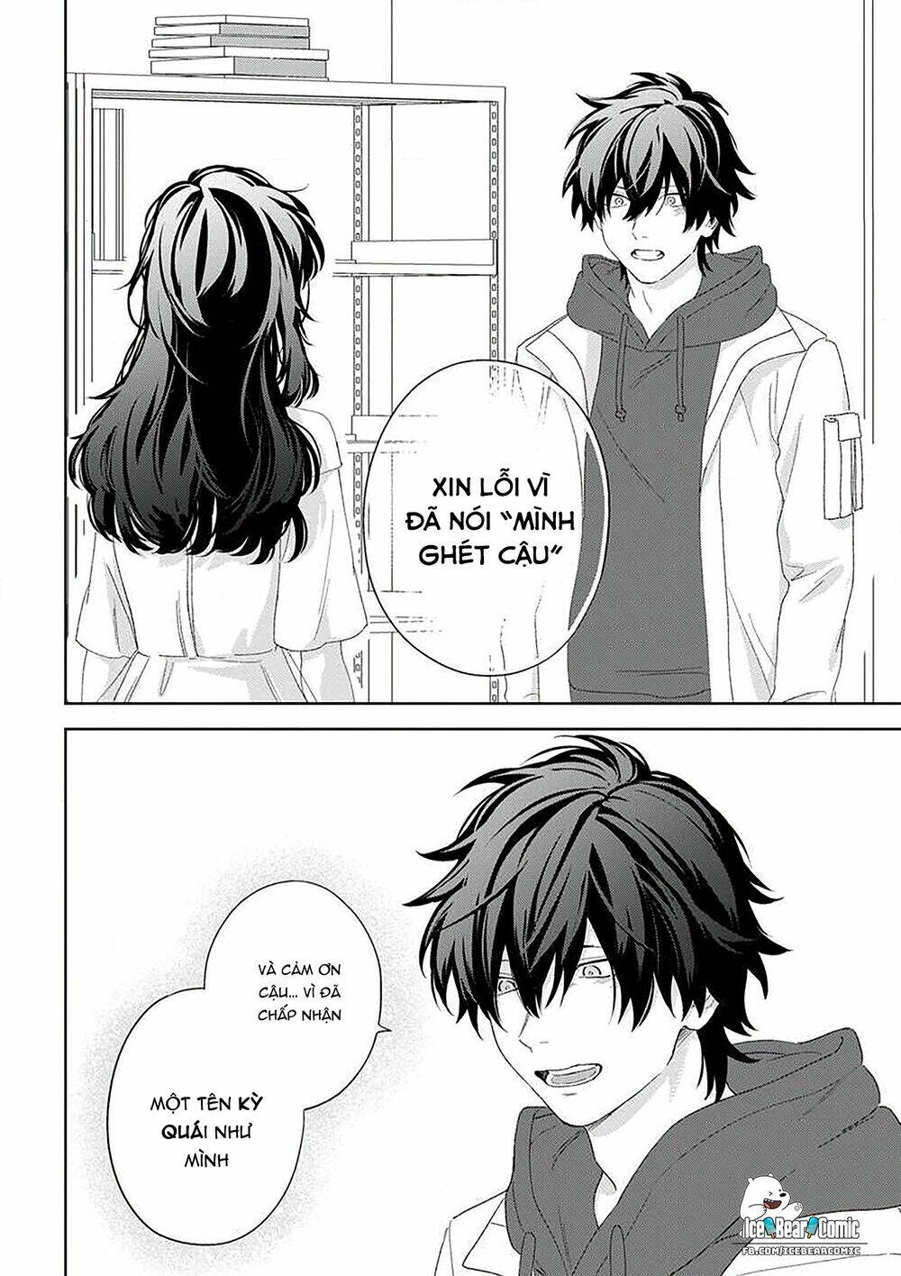 chàng túi giấy đang yêu chapter 15 14