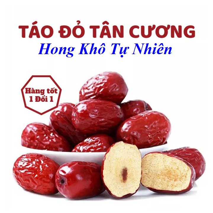 Táo Đỏ Tân Cương 200g - Cải Thiện Chứng Mất Ngủ, Bảo Vệ Gan, Ngừa Ung Thư