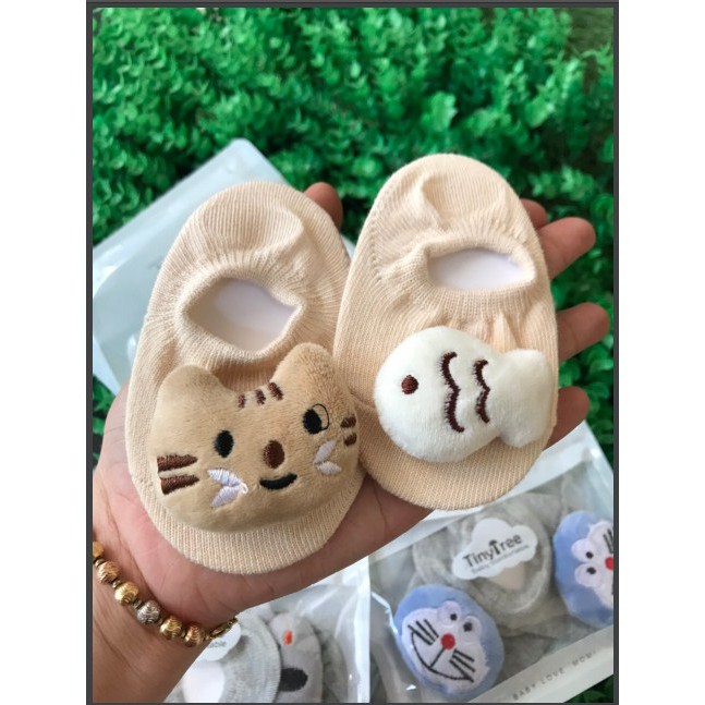 Combo 5 đôi tất thú nổi 6D cho bé trai bé gái đi như đôi giày rất xinh