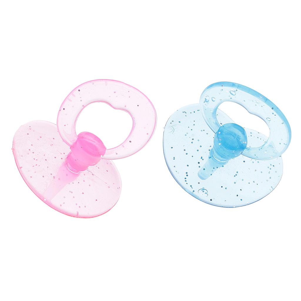 3xBaby Doll Plastic Pacifier for Kelly Baby Doll Nursery Room Accessory x2