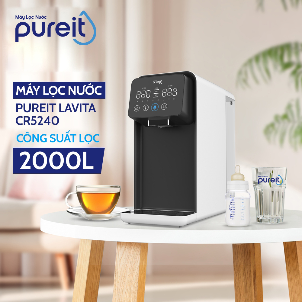 [COMBO TIẾT KIỆM] Máy Lọc Nước Pureit Lavita và Lõi lọc CF, Lõi lọc PPCF - Hàng chính hãng
