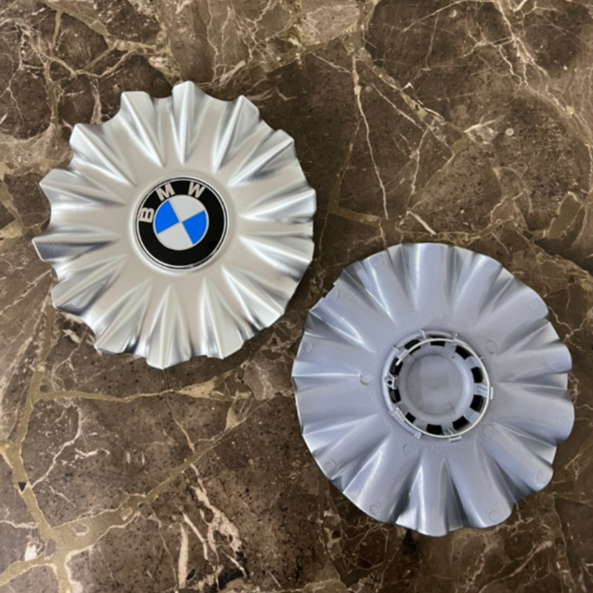 Logo chụp mâm, lazang bánh xe ô tô BMW 7 Series đời mới 730 Li, 740 Li, 750Li - Đường kính 17.2cm