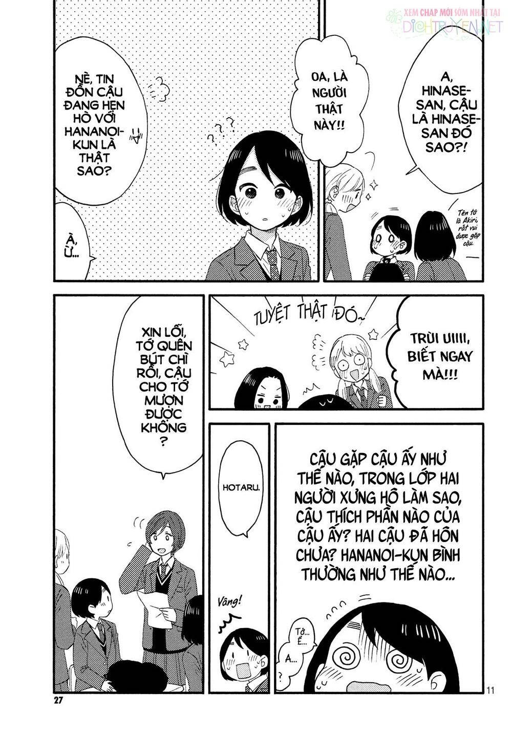 hananoi-kun to koi no yamai chapter 17 9