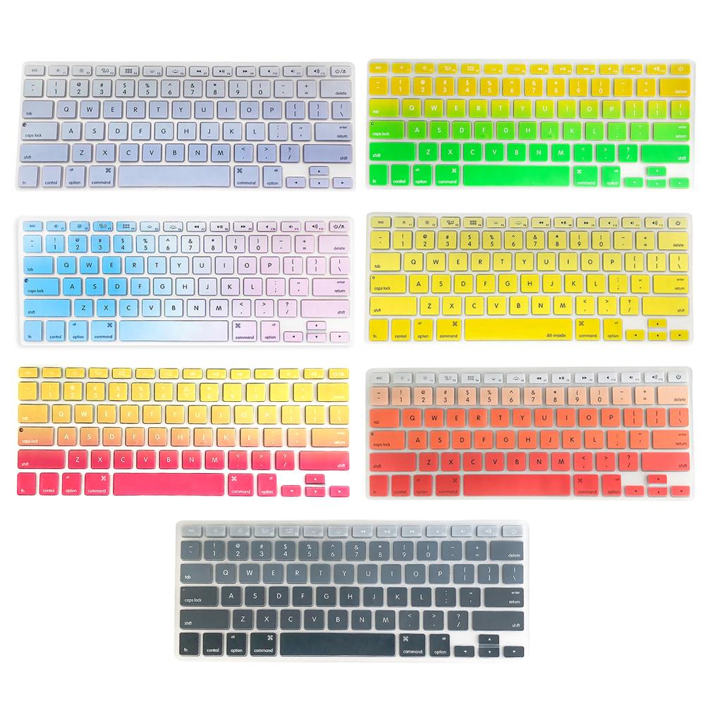 TPU Keyboard Cover Dustproof Keyboard Protective Film Compatible with Apple MacBook Air 13.3 inch A1466/A1369