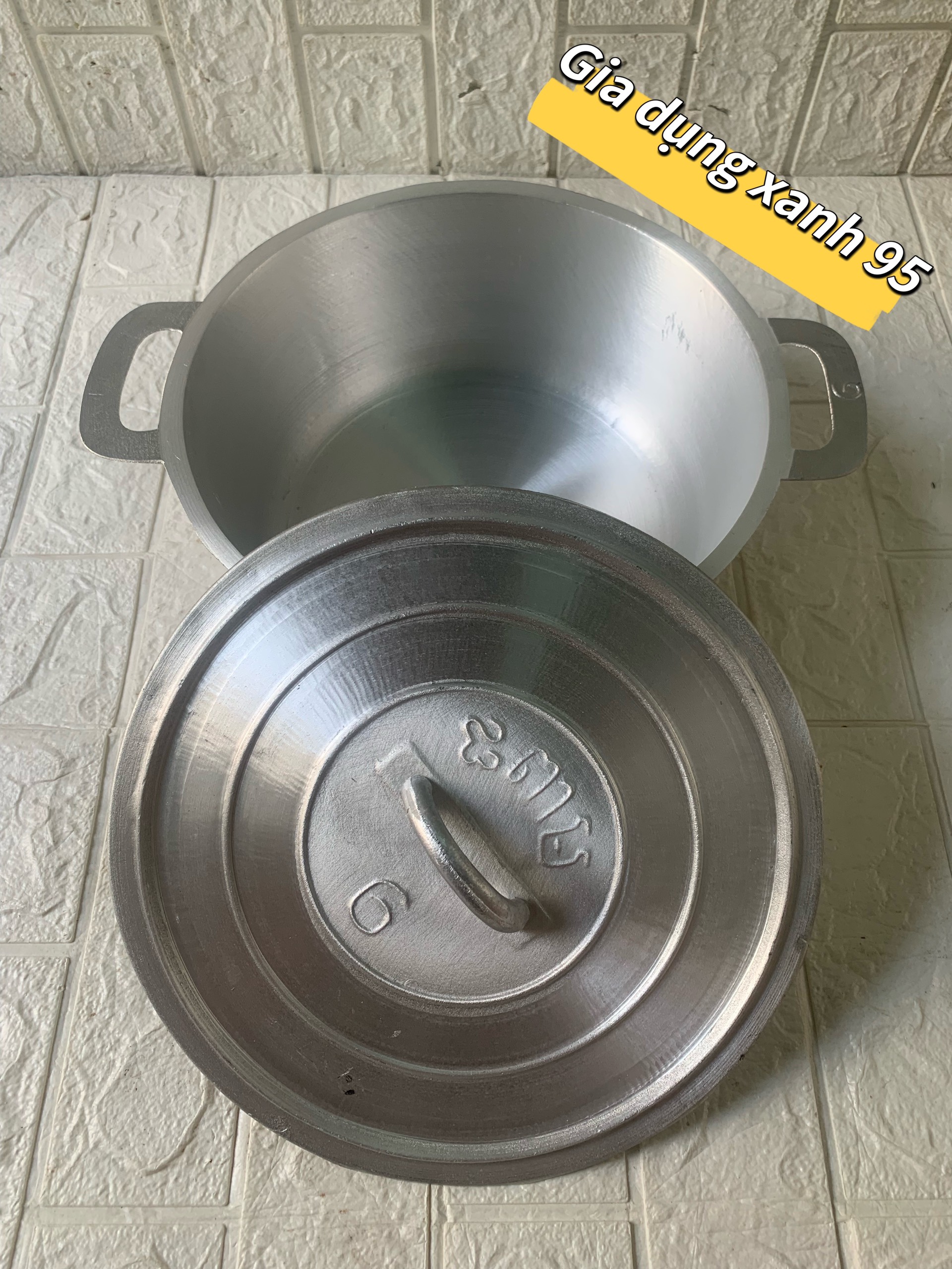 nồi gang miên đúc hàng cao cấp 27cm gang nguyên chất 100%