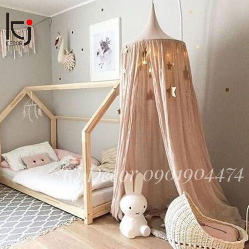 - GIƯỜNG CHO BÉ KI DECOR HÌNH NGÔI NHÀ XINH XẮN