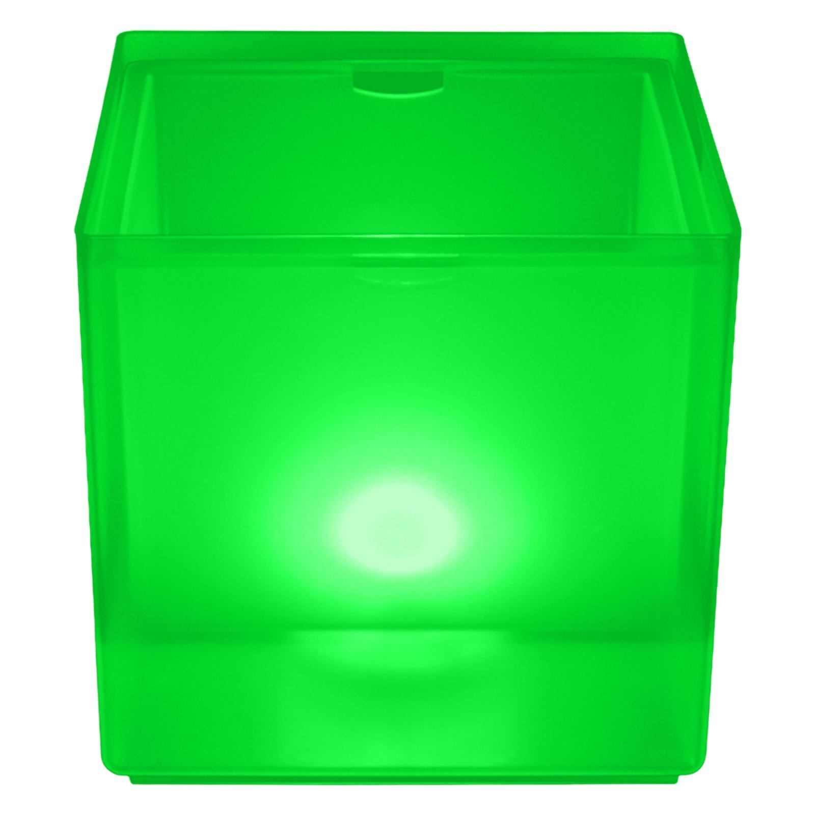 Double Layers Ice Bucket   Rechargable 3.5L for Club Home KTV Green