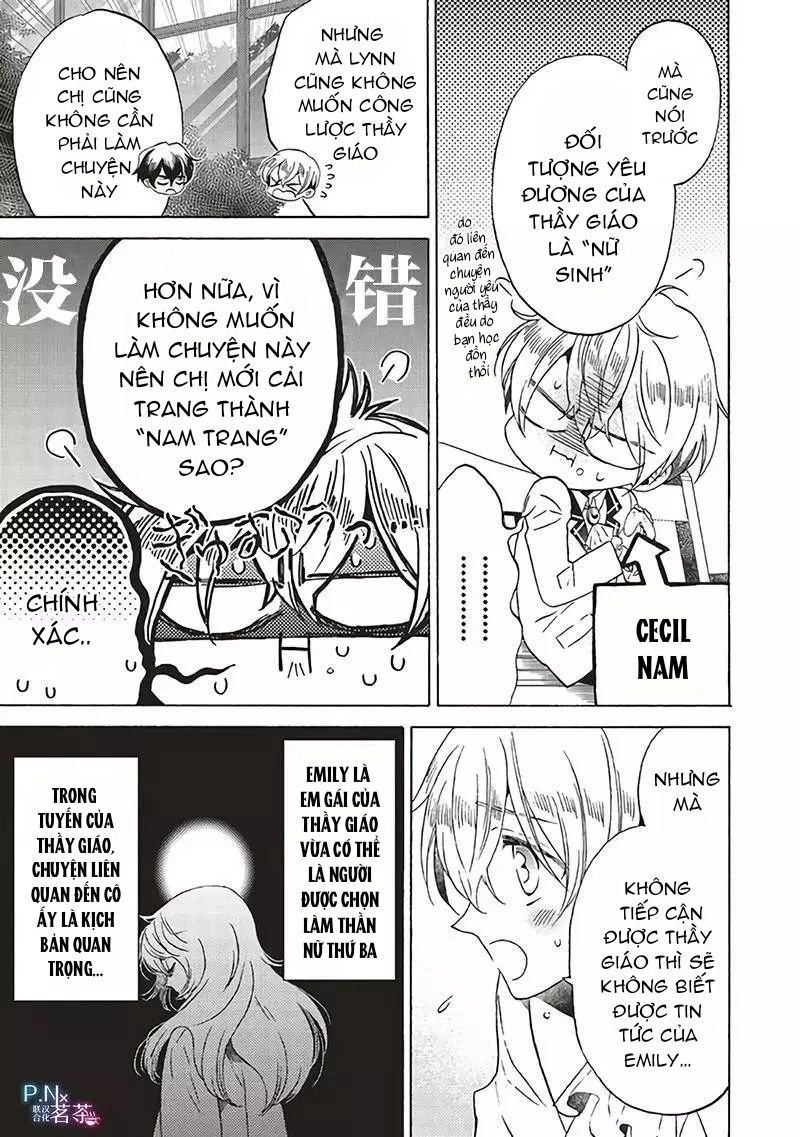 kẻ phản diện, cecilia silvie, không muốn chết, thế nên cô đã cải nam trang chapter 29 3