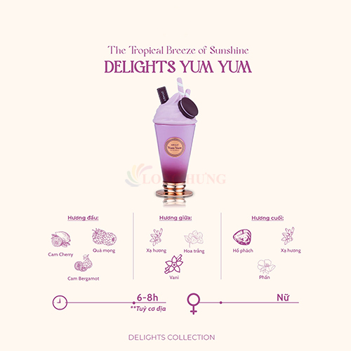Nước Hoa Armaf Delights (100ml) - Hàng chính hãng