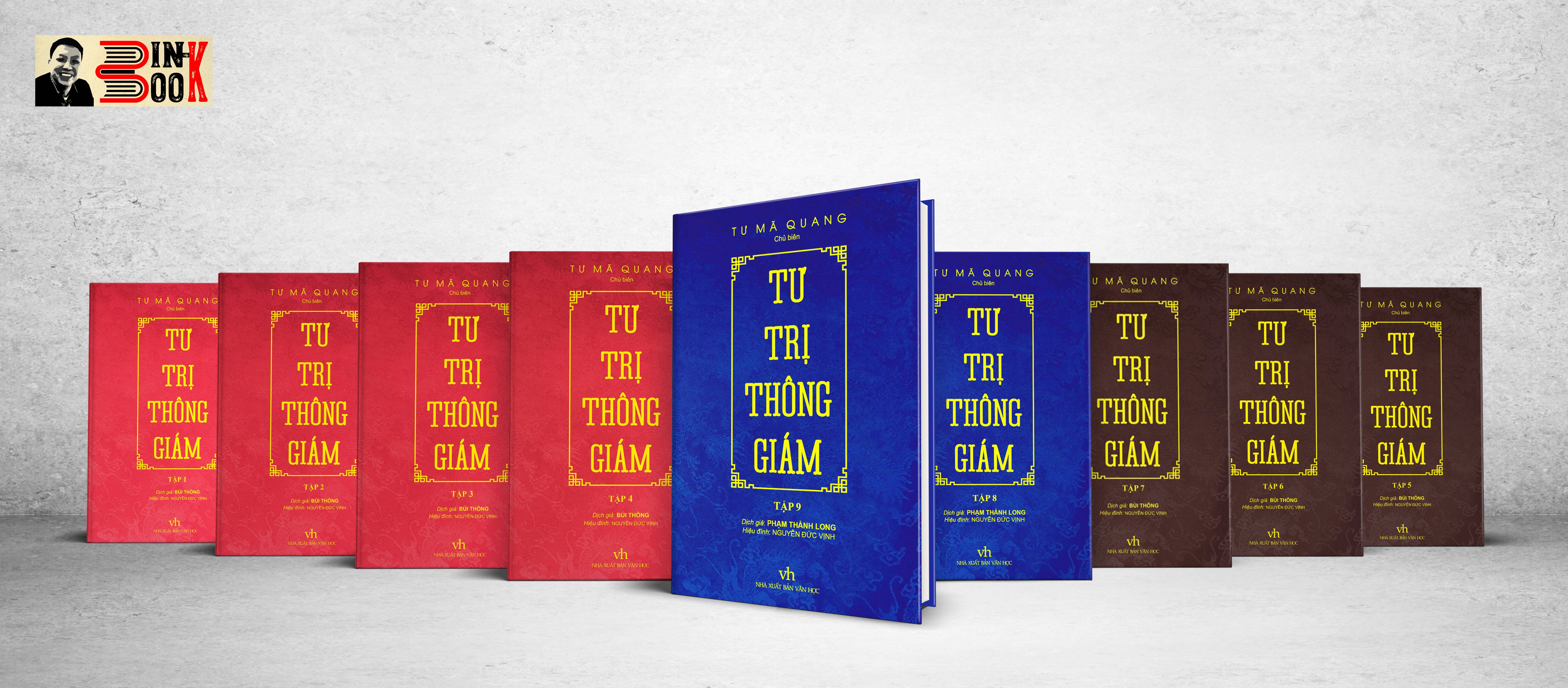 TƯ TRỊ THÔNG GIÁM biên niên sử 5000 năm Trung Quốc – Tư Mã Quang – Tri Thức Trẻ Books - NXB Văn Học