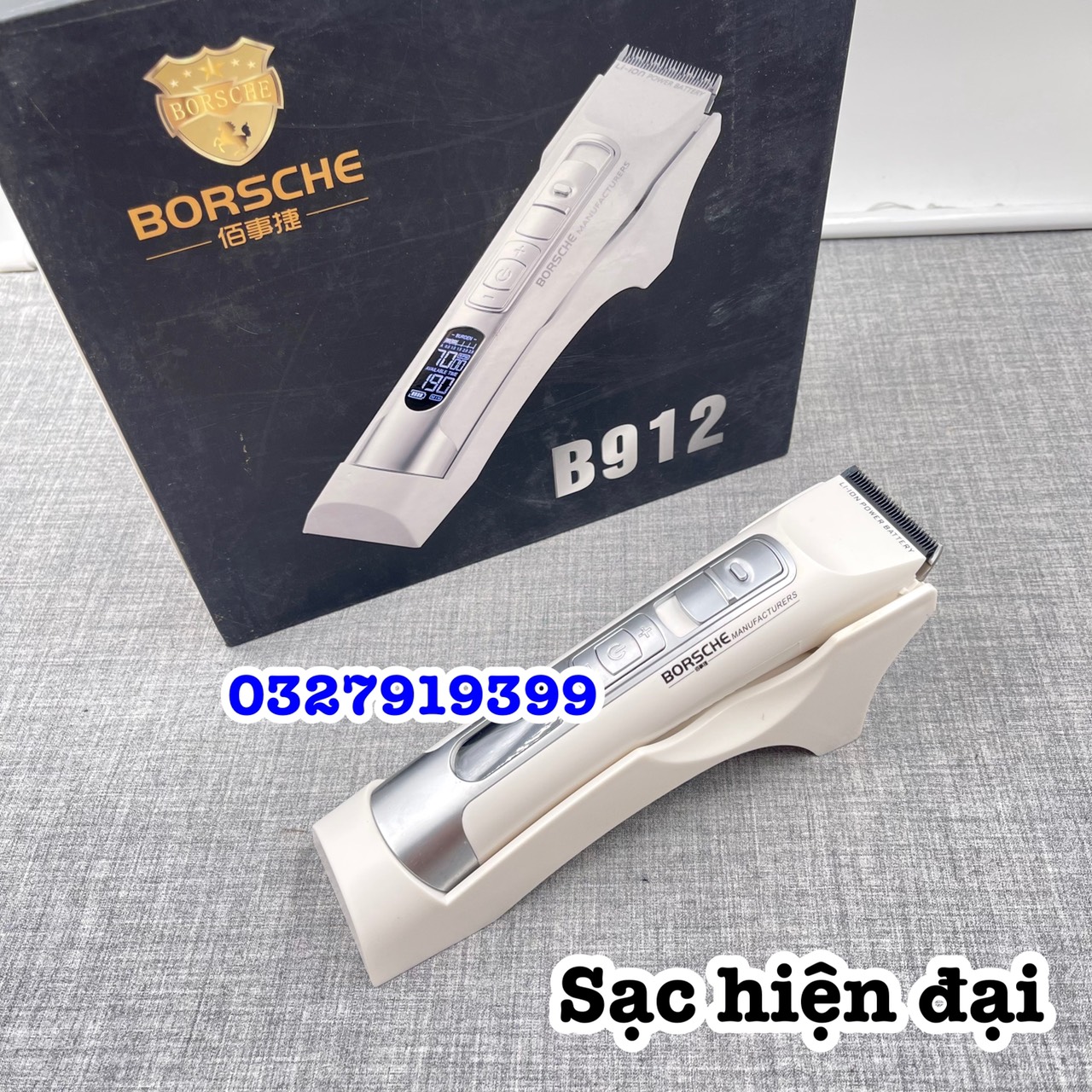 Tông đơ cao cấp BORSCHE B912 ( tăng tốc )