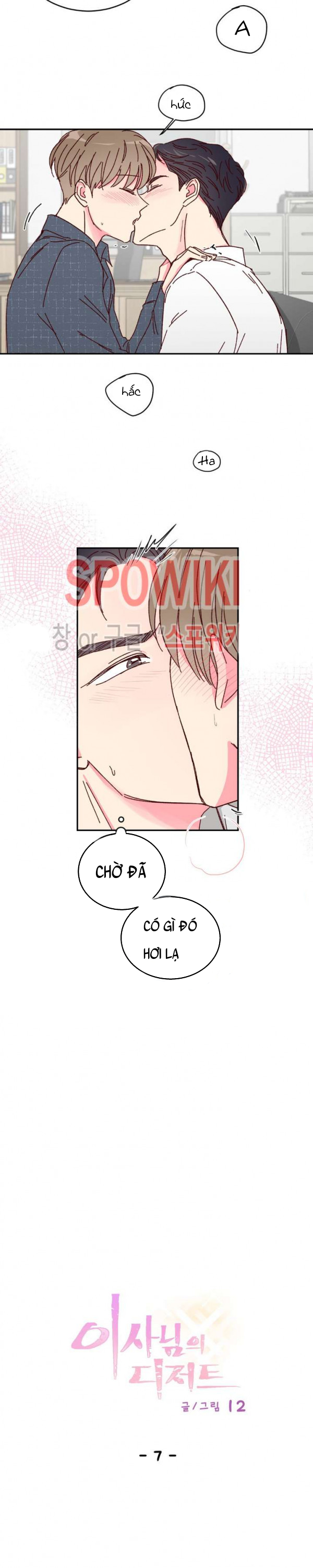 món tráng miệng của sếp tổng chapter 7 3