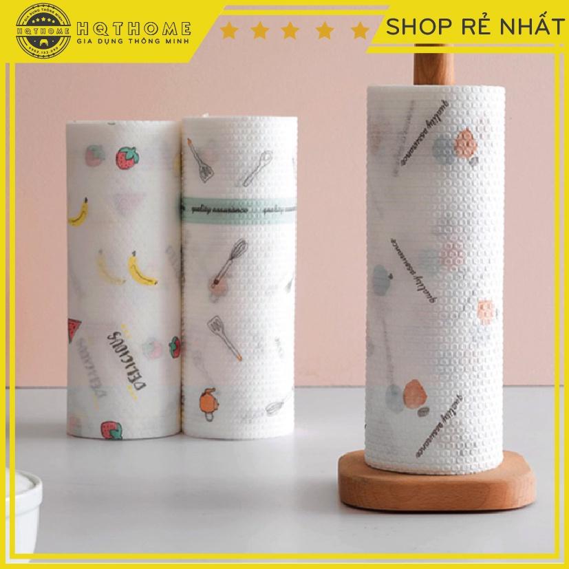 Giấy Lau Đa Năng Siêu Sạch 220 tờ - Khăn Lau Bếp, Lau Tay - Siêu Dai Có Thể Giặt Được