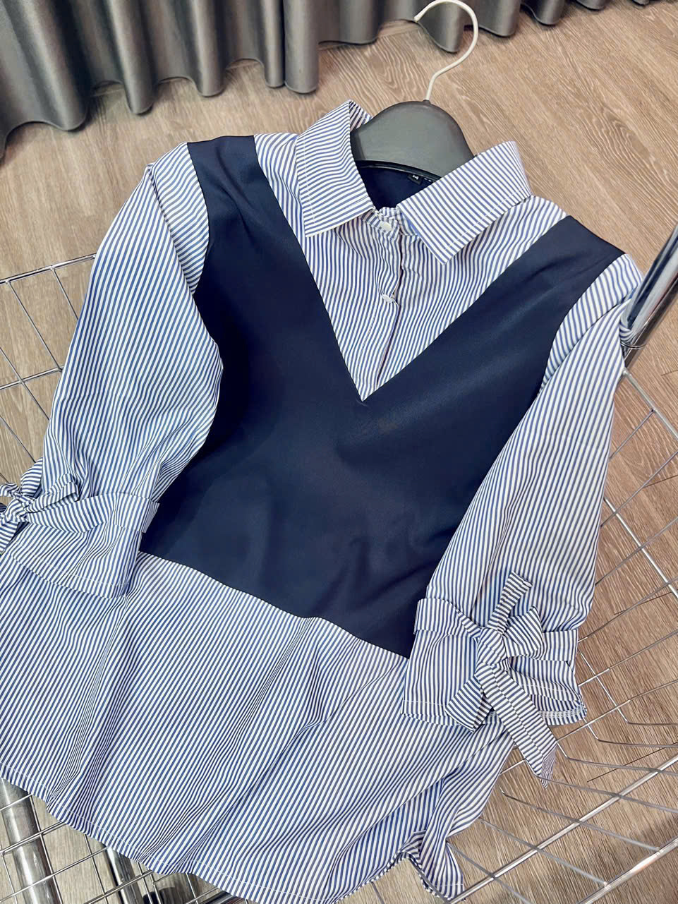 Áo Sơ Mi Bầu Công Sở - Ao sơ mi công sở cho mẹ bầu và sau sinh  (HÀNG THIẾT KẾ) Đủ Size 45-75kg