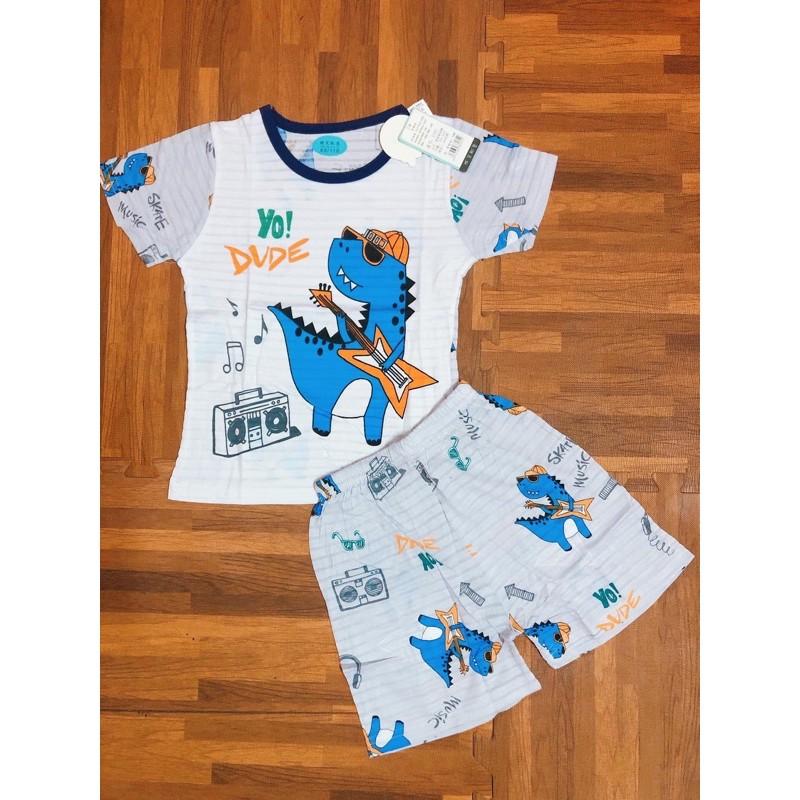 Bộ Cộc Tay Sợi Tre cho bé gái