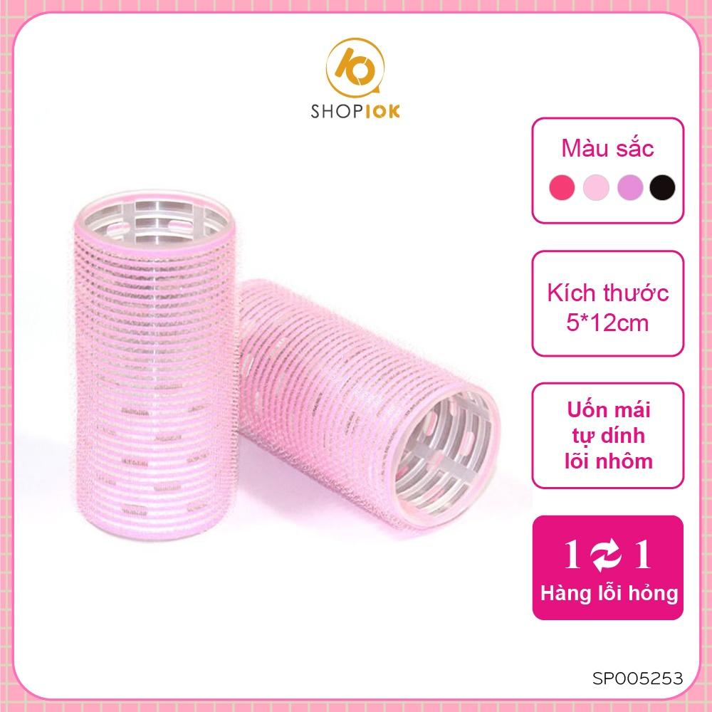 Lô uốn tóc tự dính, lô cuốn tóc phong cách Hàn Quốc lõi nhôm size 5x12cm SHOP10K