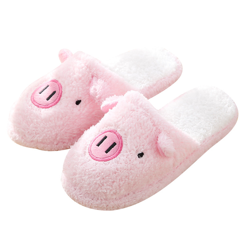 Dép Bông Mang Trong Nhà Hình Heo Dễ Thương - DE78