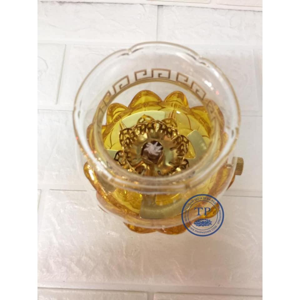 Đèn thờ đốt dầu thuỷ tinh cao cấp
