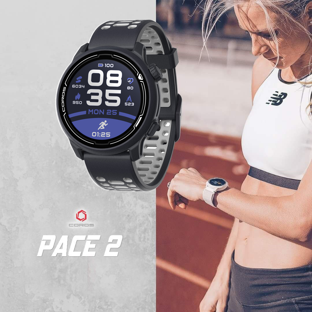 Đồng Hồ GPS Thể Thao COROS PACE 2 - Navy - Silicon