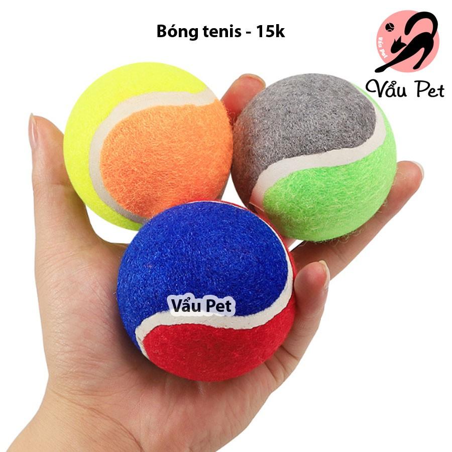 Bóng tenis đồ chơi cho chó mèo