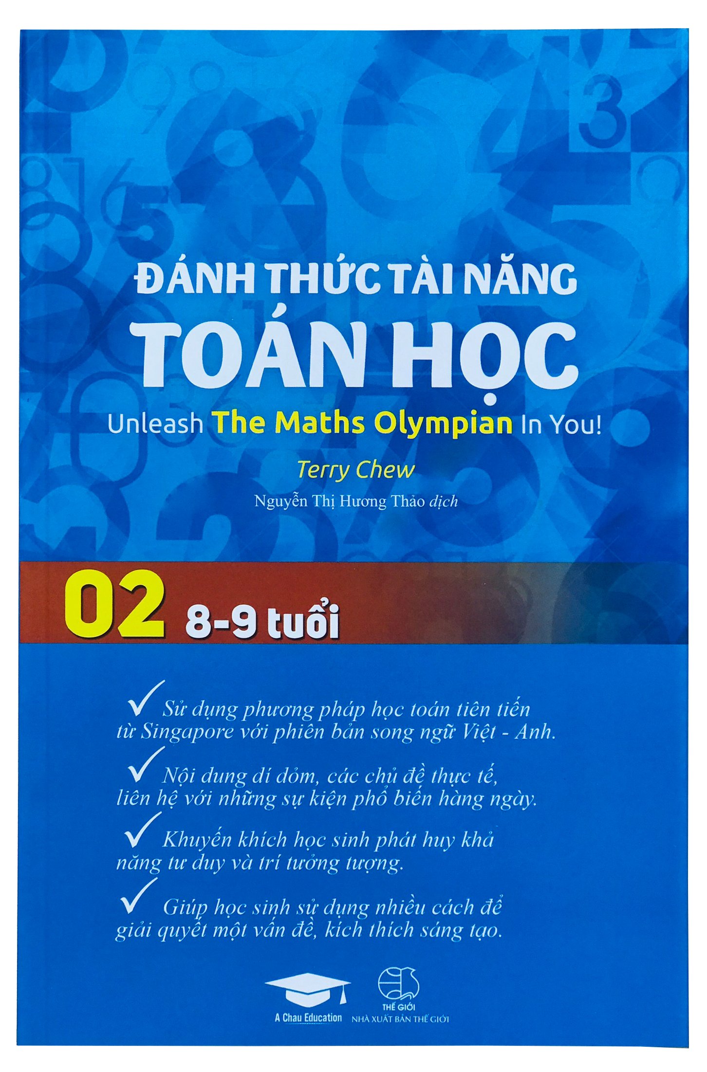 [Nhập 1212A10K giảm 10K đơn 199K] Sách - Đánh thức tài năng toán học 2 - Toán lớp 2, lớp 3 ( 8 - 9 tuổi ) -Á Châu Books