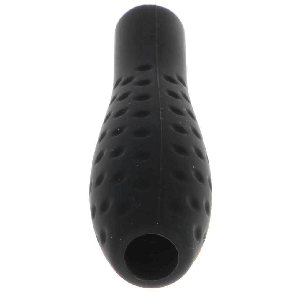 Silicone Holder Grip w/   Pen Case Sleeve for    Black