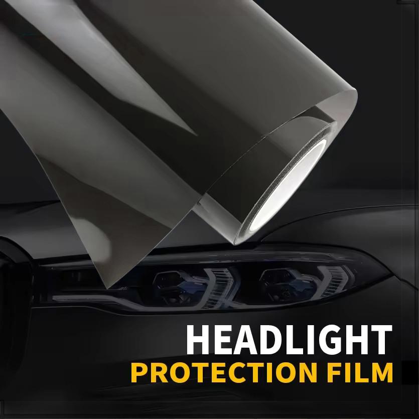Decal PPF 3 lớp dán pha ô tô chuyên dụng cao cấp, Dán chống xước xe máy, ô tô đèn pha khổ 30 và 60cm - Decal PPF trong suốt