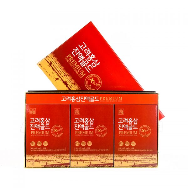 Hộp 30 túi Tinh chất 100% Hồng Sâm Daedong Korea - Korea Red Ginseng Gold Premium (30 x 80ml)