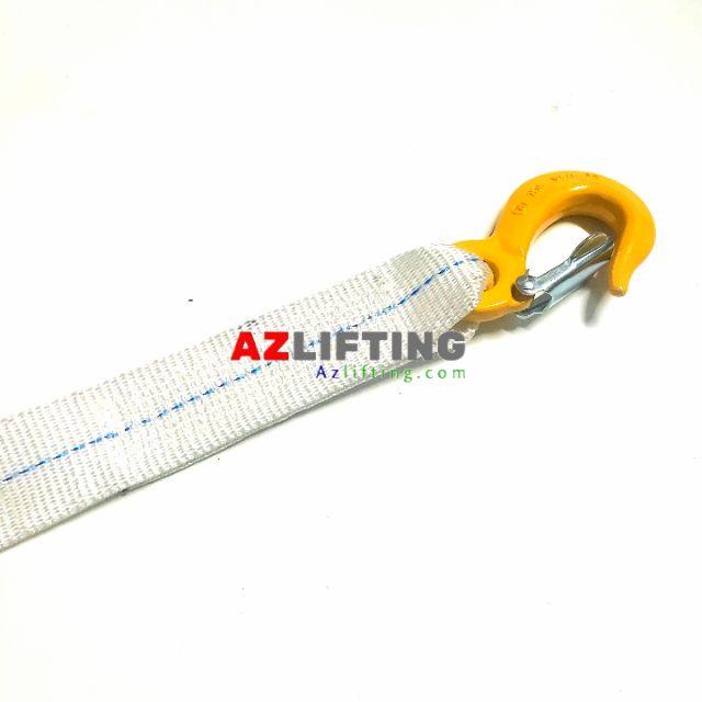 Cáp kéo cứu hộ ô tô 5 tấn 4m - kéo hàng có 2 móc 2 đầu