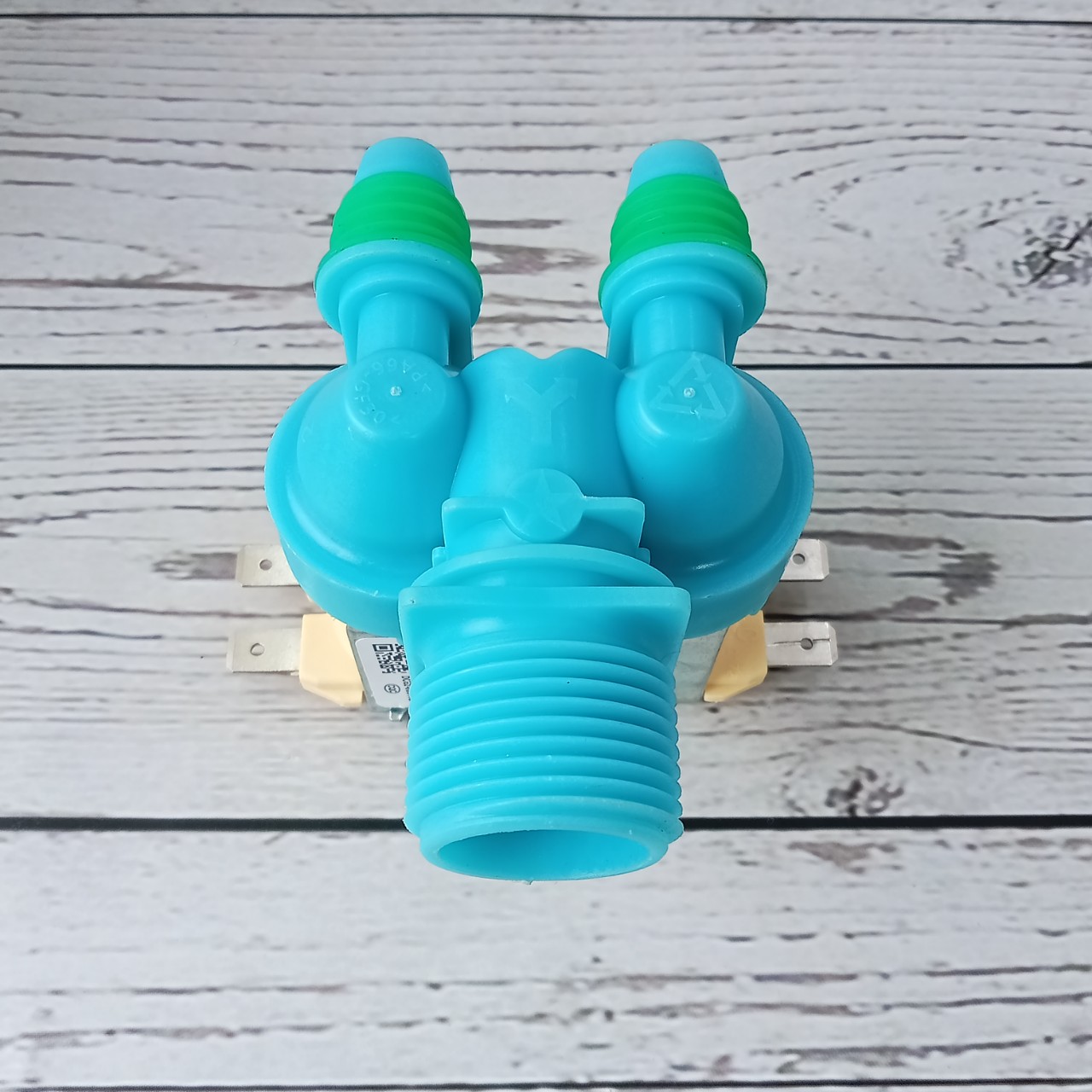 Van cấp nước máy giặt SAMSUNG 2 cổng xanh hàng hãng