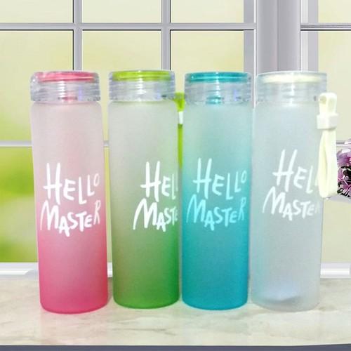 Bình Nước Thủy Tinh Hello Master 500ml