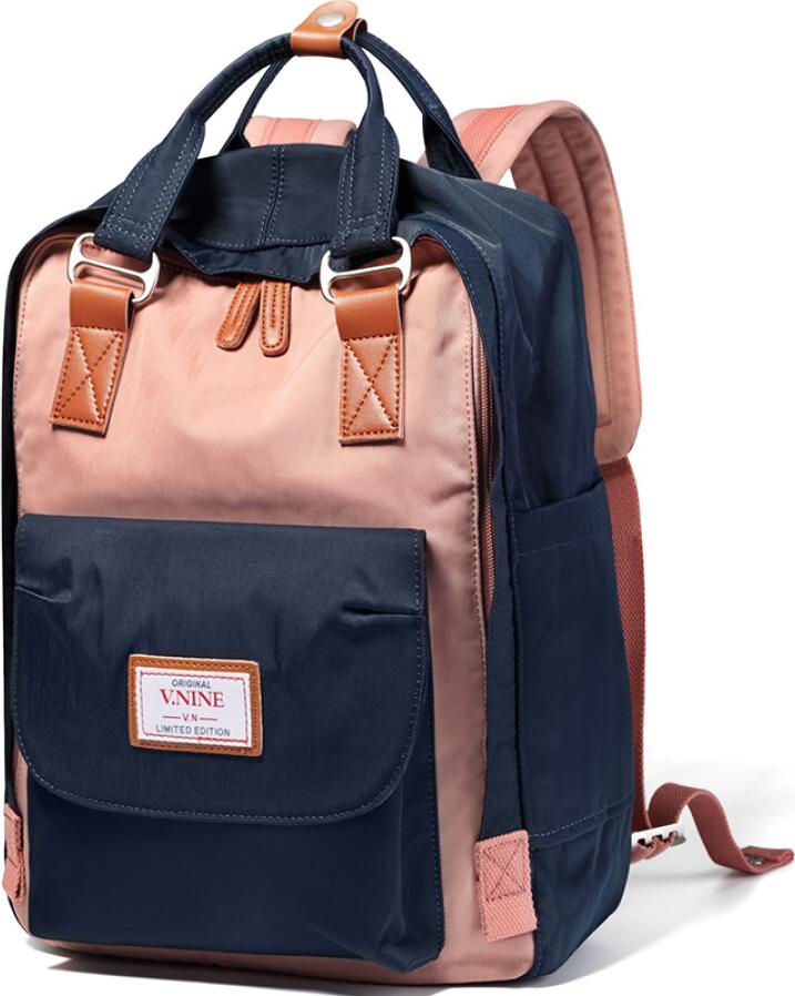 Ninth City V.NINE Backpack Womens Large Capacity 1415.6-inch Computer Bag Multi-function Travel ...