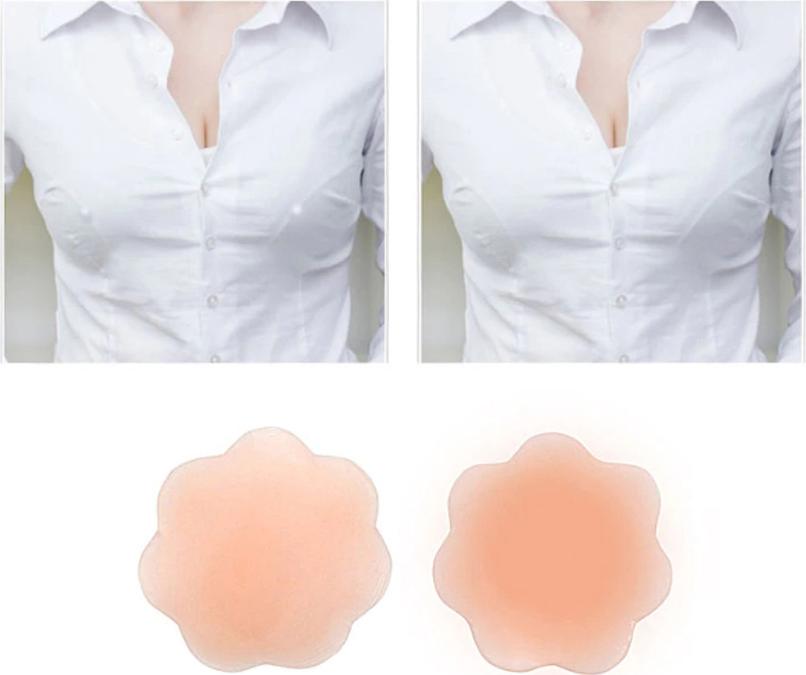 Bộ 2 Miếng Dán Nhũ Hoa Silicon