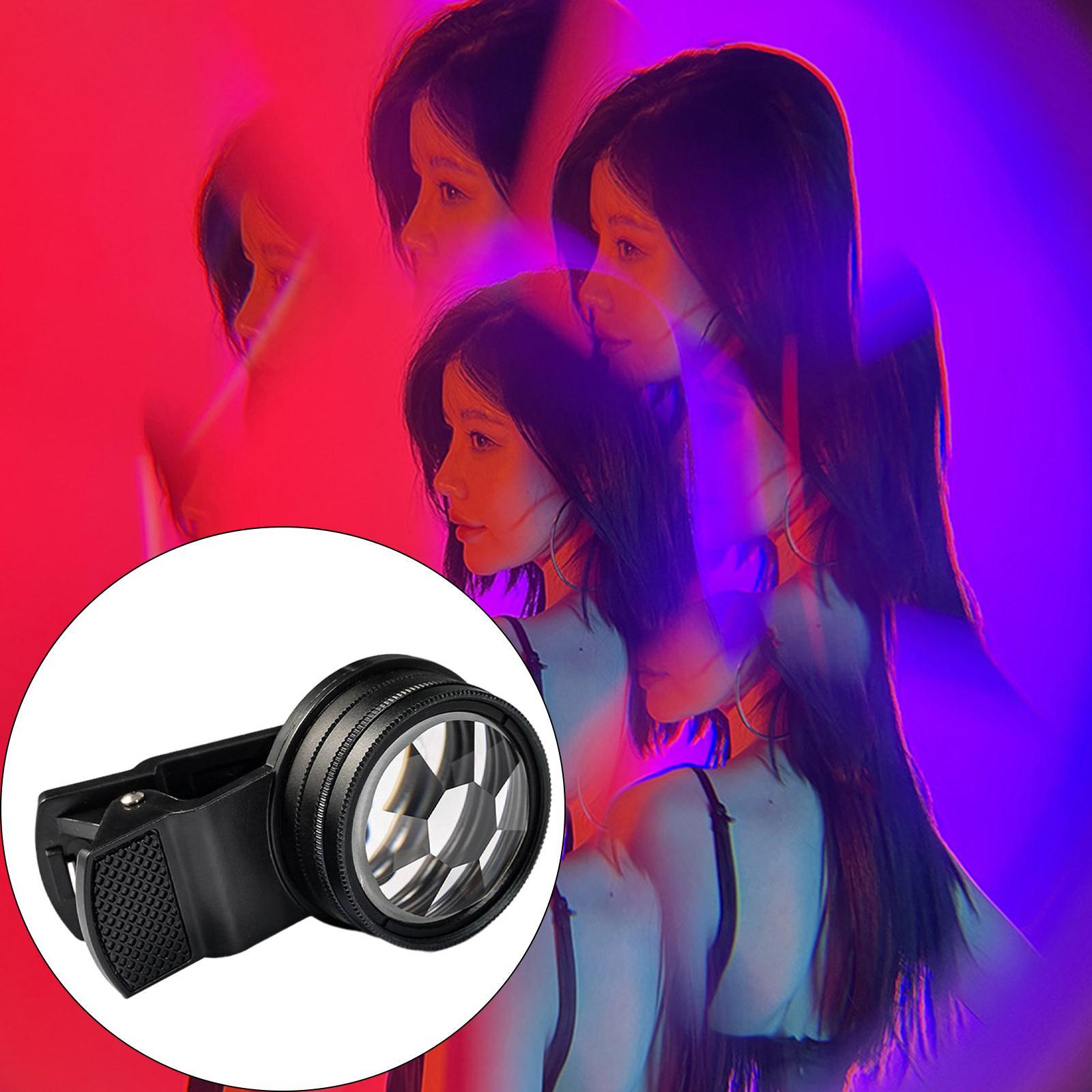 37mm 8 Prism Camera Lens Filter Variable Number of Subjects Special Effects for Slr