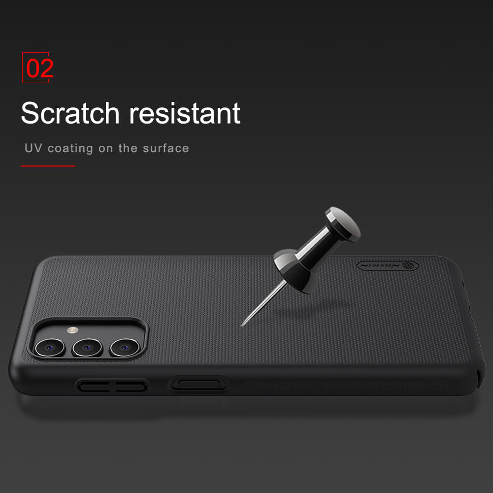 Ốp Lưng Dành Cho Samsung A13 5G Chính Hãng Nillkin Dạng sần, không bám vân tay, chống trơn trượt- hàng chính hãng