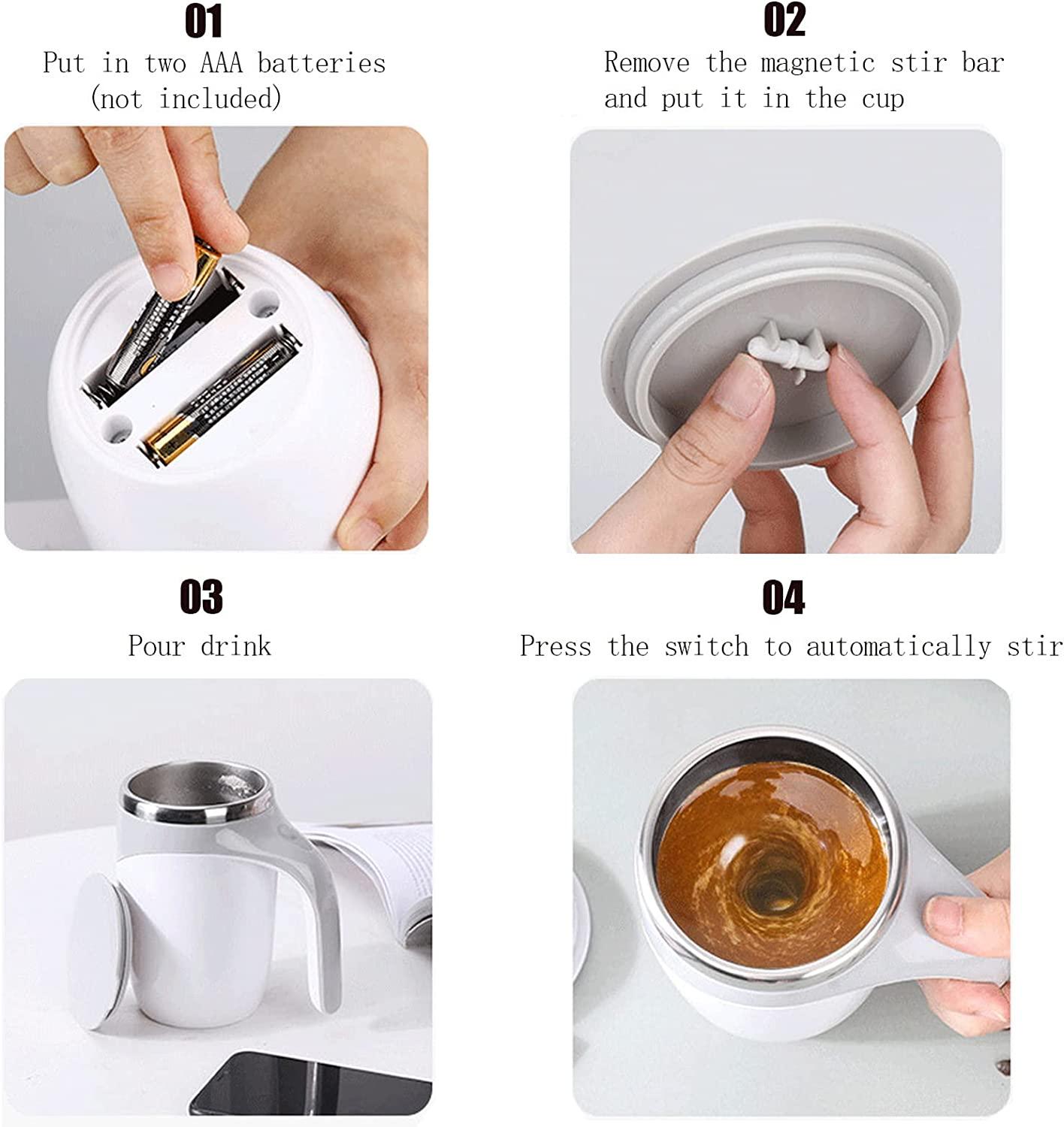 Cốc cà phê khuấy từ tự động, cốc khuấy