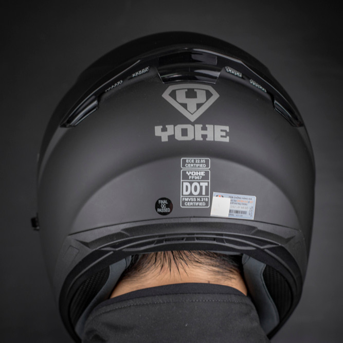 Mũ bảo hiểm Fullface YOHE 967 Plus - 2 kính