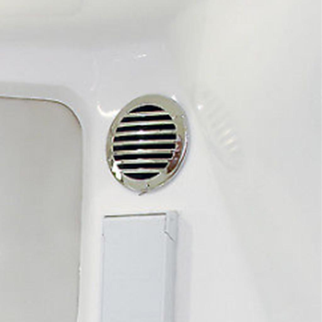 3Pcs RV Marine Boat 4" 100mm Stainless Steel Round Vent 81933SS-