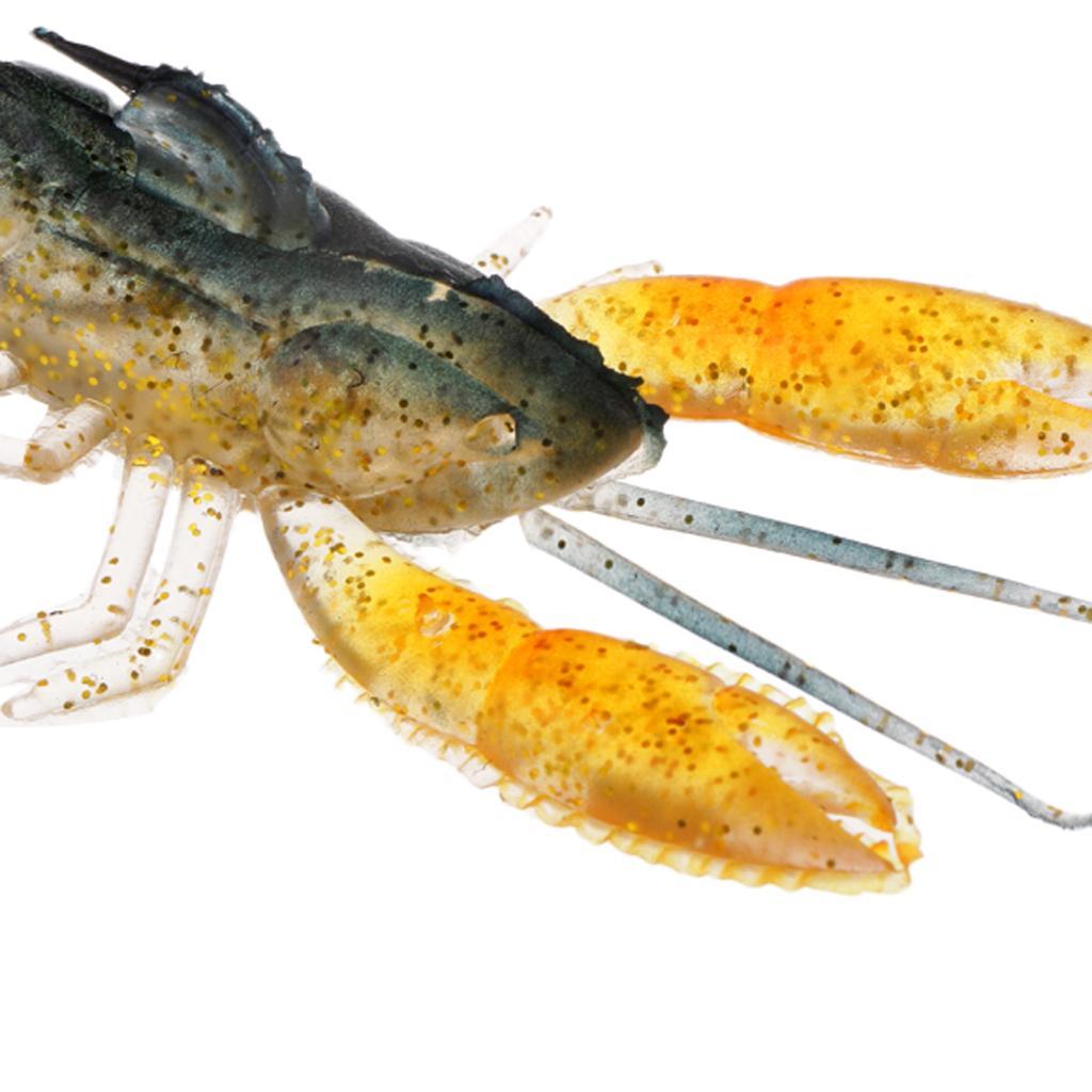 Artificial Bionics High Quality Soft Silicone Lobster Fishing Lure Bionic Fishing Bait