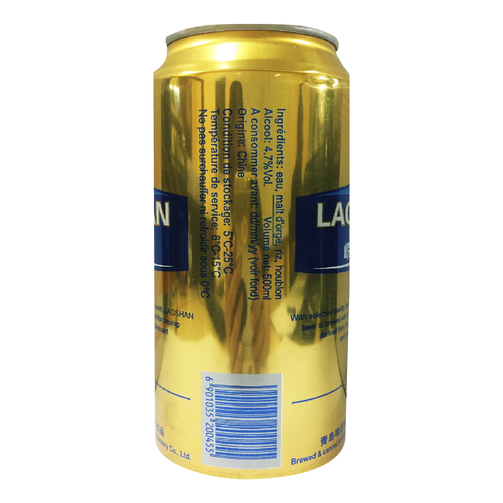 Thùng Bia LAOSHAN Lon Lớn - Bia Thanh Đảo Nhập Khẩu - Loại 500ml 4.7% Vol