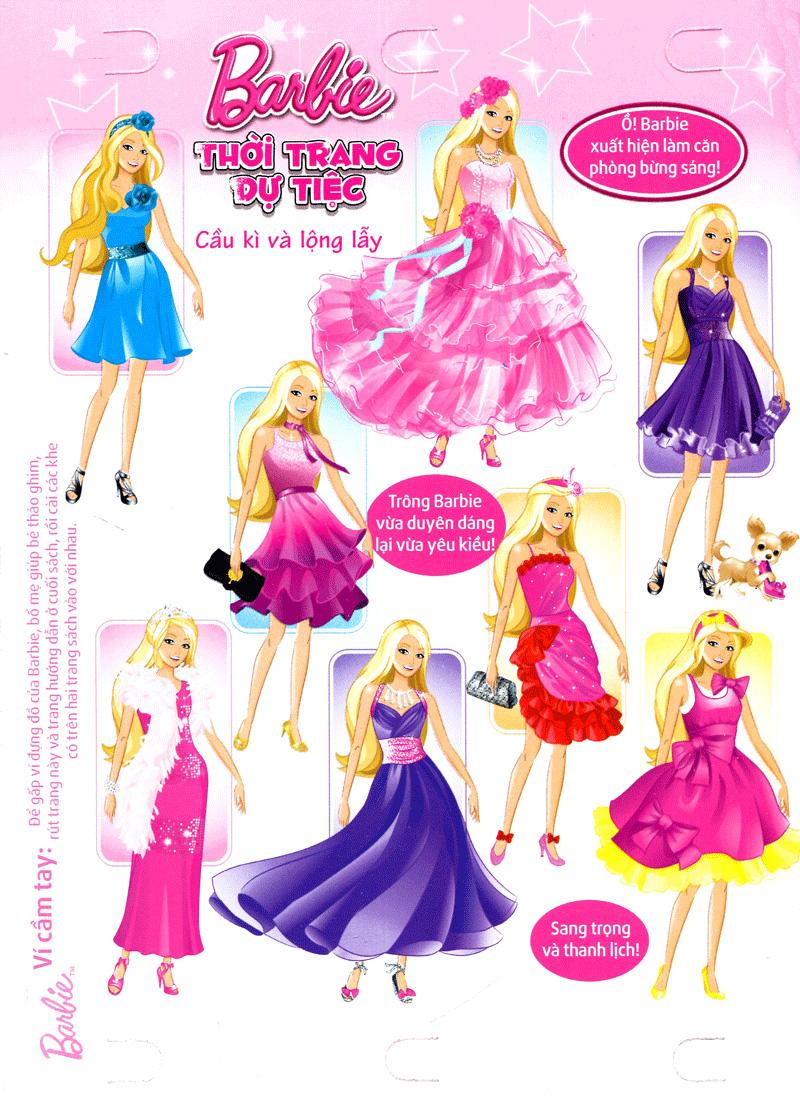 Barbie Thiết Kế Thời Trang - Thời Trang Dự Tiệc