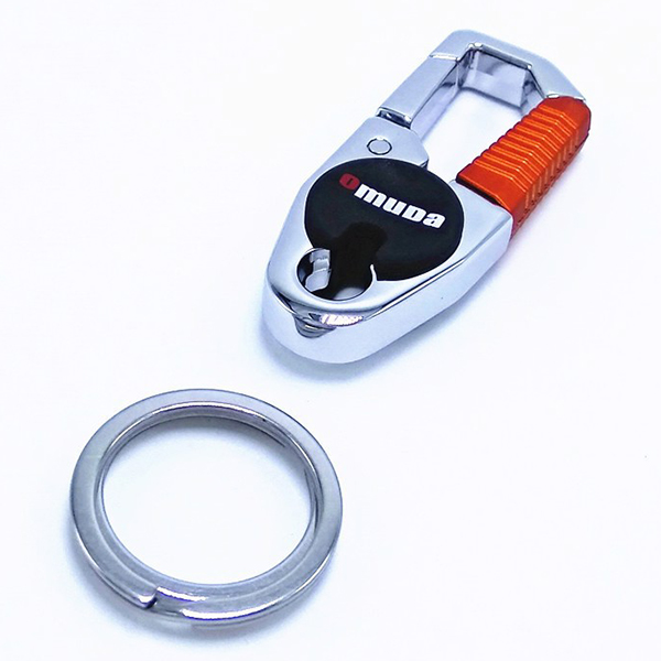 Bộ 2 Móc Khóa Omuda 3747 Móc Khóa Ô Tô Xe Máy Gài Thắt Lưng Cao Cấp