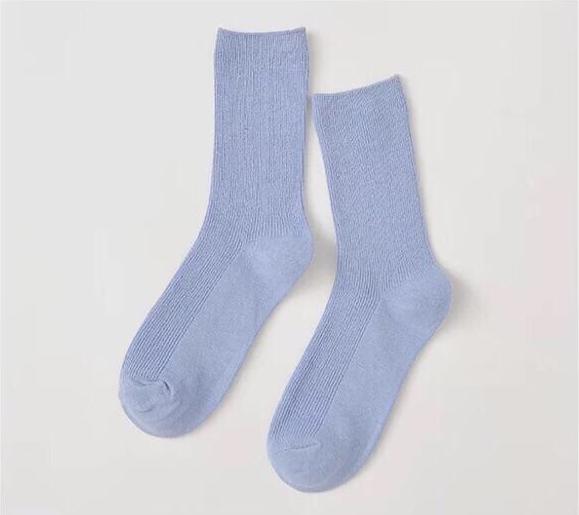 Set 3Tất Nữ Nhún Cao Cổ Vintage Hàn Quốc Loại 1 TN11