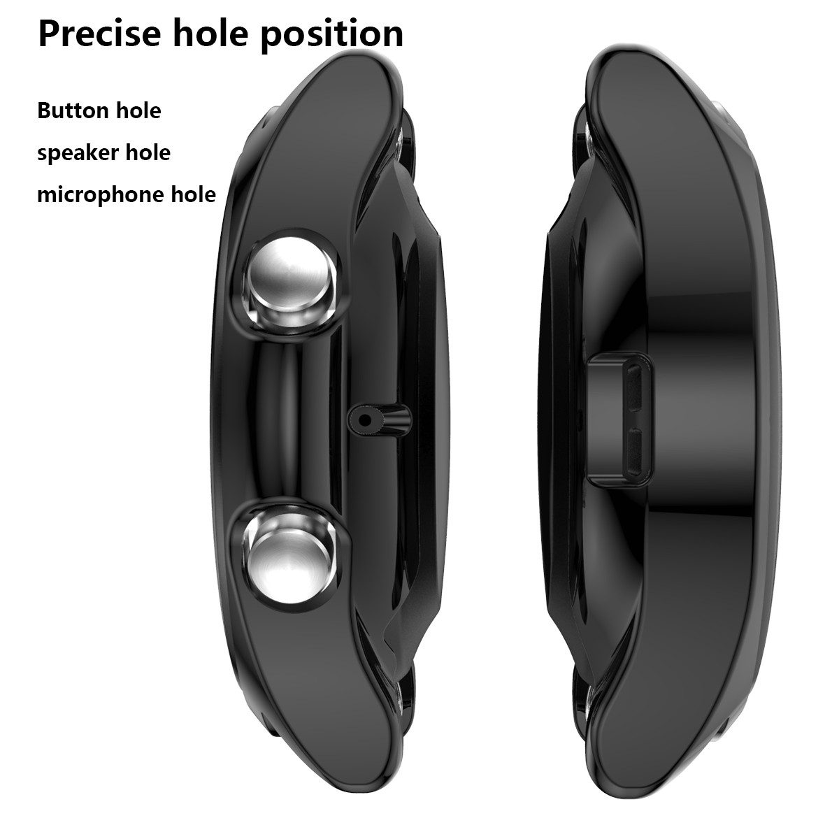 Ốp Silicon TPU Mạ Crom chống va đập cho Samsung Galaxy Watch 3 41mm / 45mm