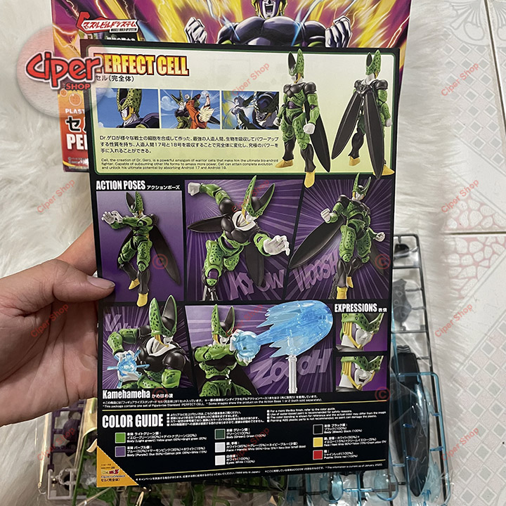 Mô hình Perfect Cell lắp ráp - Figure Rise Standard Perfect Cell