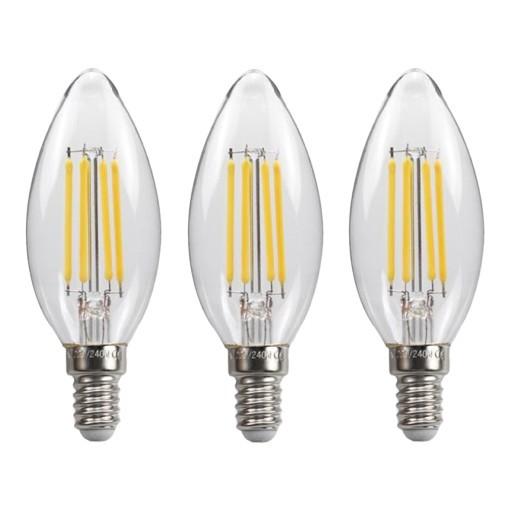 COMBO 3 BÓNG ĐÈN EDISON 4W HÌNH QUẢ NHÓT